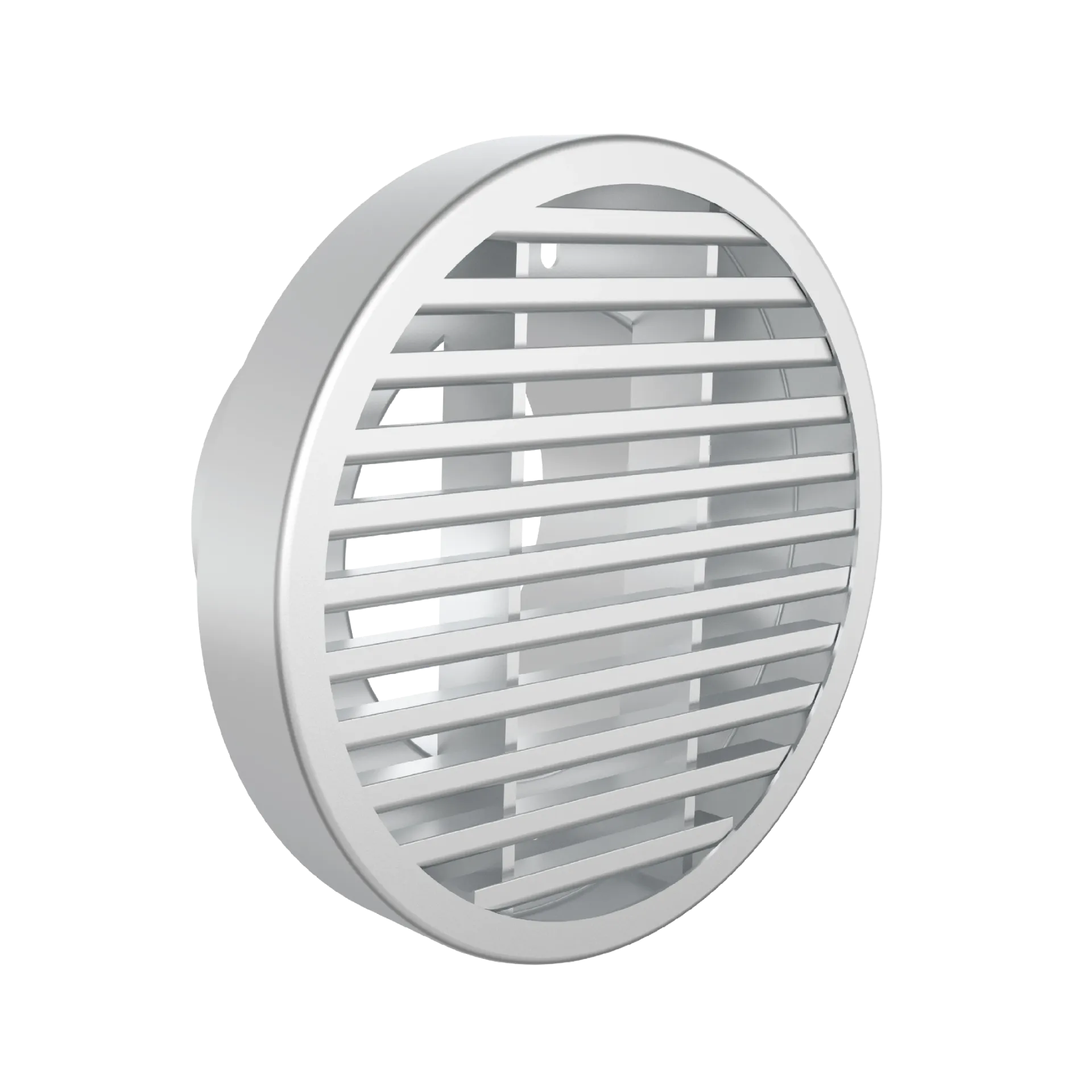 CB400 - ROND ALUMINIUM STAAFROOSTER (125, 0°, Geanodiseerd aluminium)