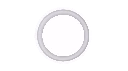 CC600 - ROND ARCHITECTURAAL PLAFONDROOSTER MET INSTELBARE KERN