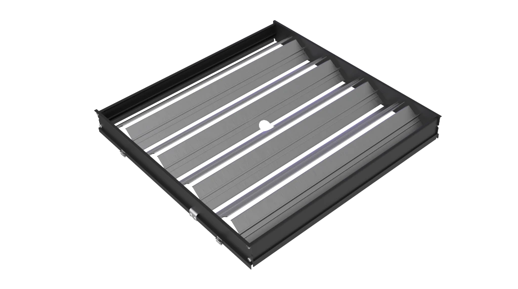 DT018 - DAMPER FOR MULTIDIRECTIONAL DIFFUSER EG400 (150x150)