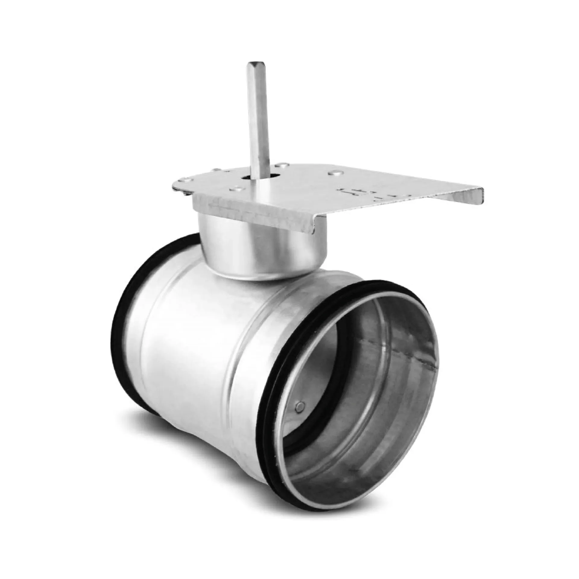 KRS00M - CLAPET DE FERMETURE ÉTANCHE CIRCULAIRE POUR MONTAGE DE SERVOMOTEUR (100)