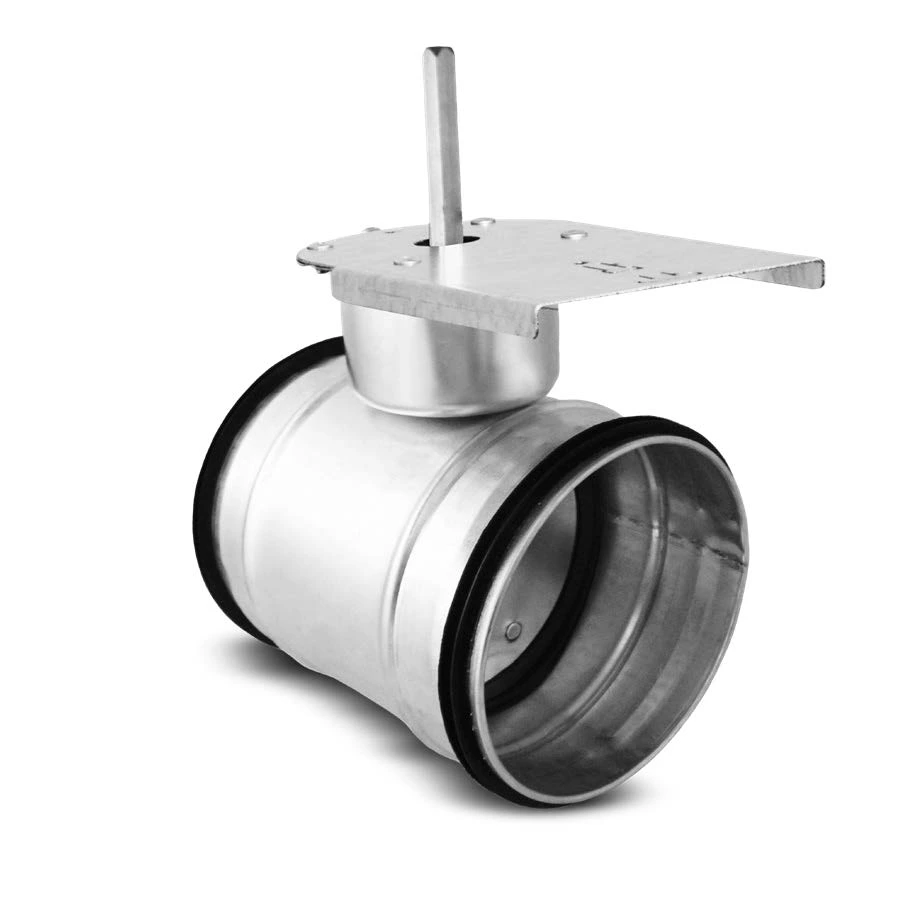 KRS00M - CLAPET DE FERMETURE ÉTANCHE CIRCULAIRE POUR MONTAGE DE SERVOMOTEUR (100)