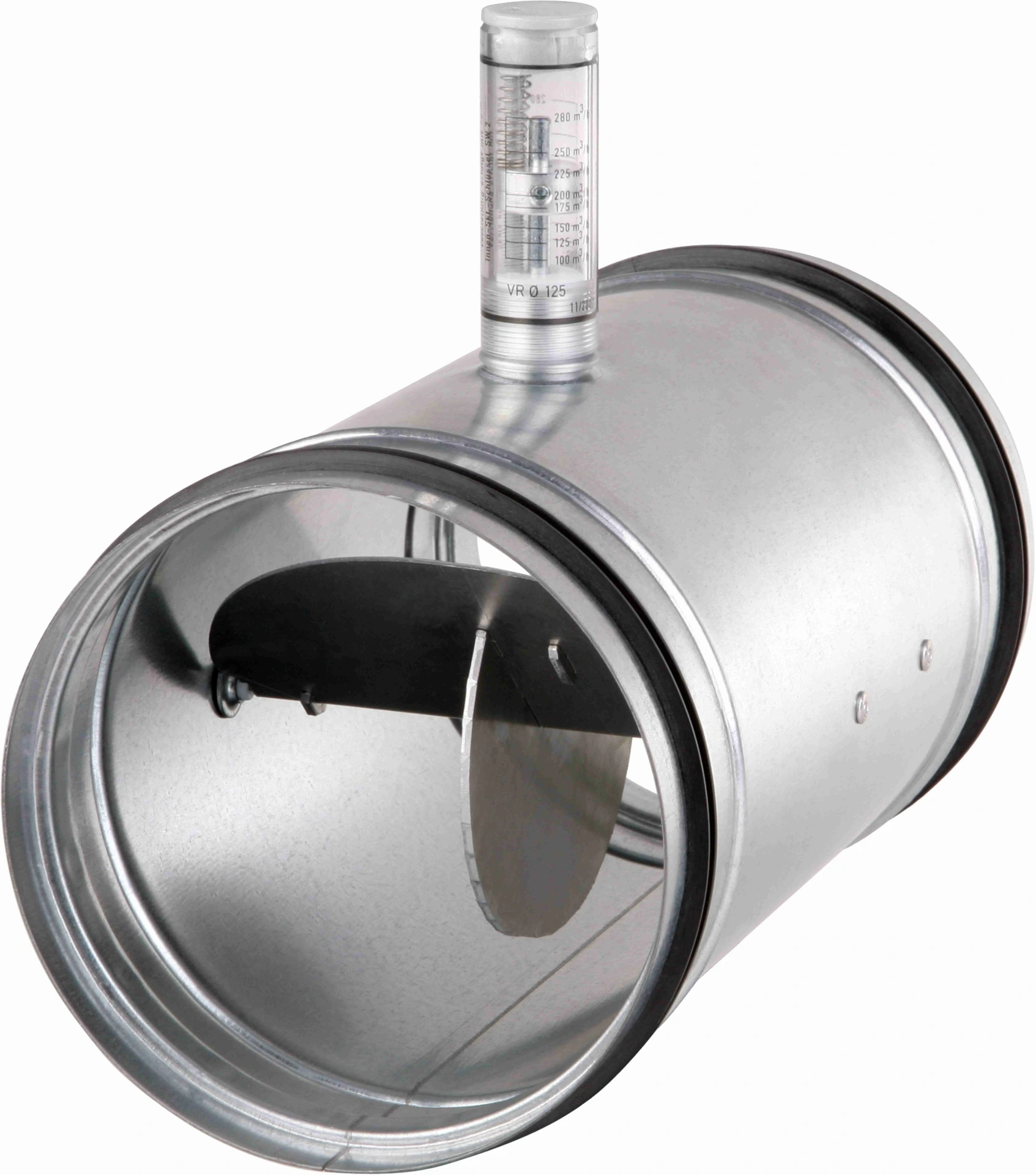 VRK232 - ROUND CONSTANT AIR VOLUME REGULATOR CAV 50-500Pa (100, 40-125)